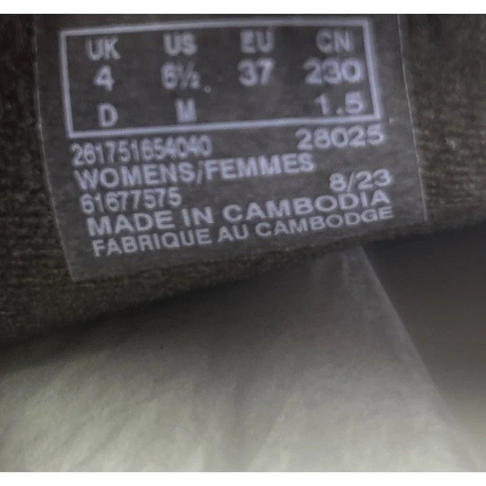 Clarks Collection Bayla Rose Women's Suede Ankle Boots Taupe/Olive Size 6.5 M